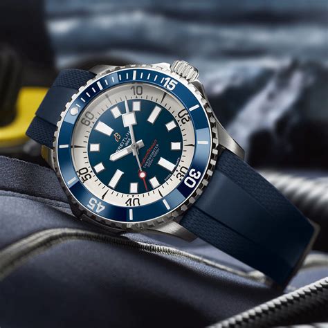 breitling superocean kautschukband|breitling superocean price guide.